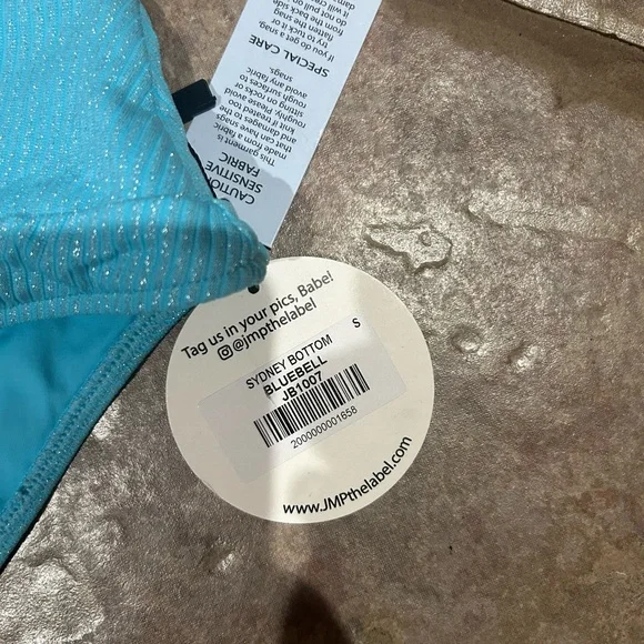JMP the label bikini- new with tags aspen top size xs Sydney bottom s - Picture 4 of 9